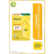 Garnier C Vitamini Parlaklık Verici Kağıt Yüz Maskesi