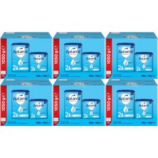 Nutrıcıa Aptamil Pronutra 1050GR (800+250GR) Devam Sütü No:2 (6-9 Ay) Avantaj Pk (6 Lı Set)