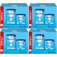 Nutrıcıa Aptamil Pronutra 1050GR (800+250GR) Devam Sütü No:2 (6-9 Ay) Avantaj Pk (4 Lü Set)