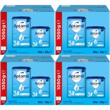 Nutrıcıa Aptamil Pronutra 1050GR (800+250GR) Devam Sütü No:3 (9-12 Ay) Avantaj Pk (4 Lü Set)