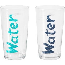 Mudo Home Water Bardak 570 ml 2' Set -Mavi&turkuaz
