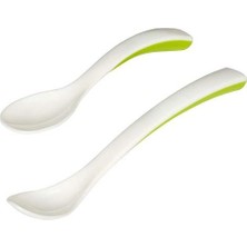 IKEA 2li Mama Kaşığı, -Yeşil Bebek Mama Kaşığı 2li 13-16 cm