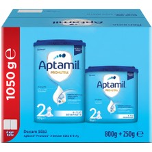 Nutrıcıa Aptamil Pronutra 1050GR (800+250GR) Devam Sütü No:2 (6-9 Ay) Avantaj Pk
