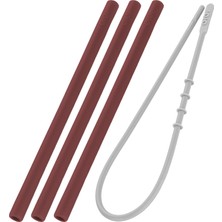 OiOi Hüp Silikon Pipet 3 Lü & Tem.fırçası - Velvet