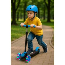 Empressco Yüksekliği Ayarlanabilir LED Işıklı 3 Tekerlekli Çocuk Scooter