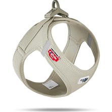 Curli Vest Harness Clasp -Mesh -Tan Xl
