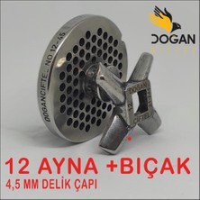 Empressco 12 No Kıyma Makinesi ve Ayna Bıçak Seti – Hızlı ve Pratik Kullanım