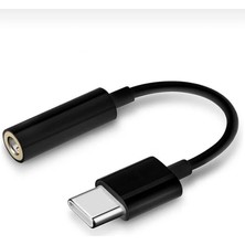 Generic Type C Aux Kulaklık Adaptörü Uyumlu Type C 3.5mm Dijital Dönüştürücü Kulaklık Adaptörü Için S22 S21