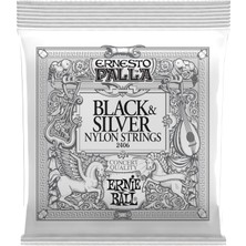 Ernie Ball Ernesto Palla & Gümüş Klasik Gitar Telleri Naylon