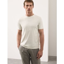 Marks & Spencer Pure Supima® Slim Fit Premium Pamuklu T‑Shirt