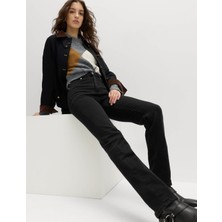 Marks & Spencer Magic Shaping Yüksek Bel Straight Leg Jean Pantolon