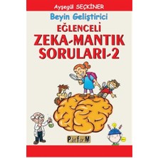 Platform Yayınları Eğlenceli Zeka-Mantık Soruları 2 Ayşegül Seçkiner 9 - 12 Yaş İçin Eğitici Kitap