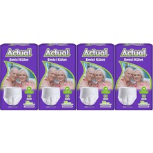 Actual Emici Külot Yetişkin Bezi M - Medium - Orta (Islaklık Göstergeli) 120 Adet