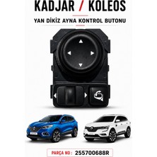 Renault Kadjar Koleos Yan Dikiz Ayna Ayar Butonu Kumandası Orijinal 255700688R