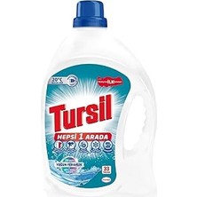 Hace Bazaar Tursil Yoğun Ferahlık Sıvı Çamaşır Deterjanı 33 Yıkama 2145 ml -Hcb