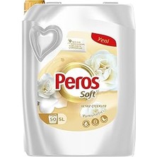 Hace Bazaar Peros Soft Yumuşatıcı Beyaz Çiçekler 5000 ml -Hcb