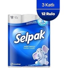 Hace Bazaar Selpak Kağıt Havlu 12'li -Hcb