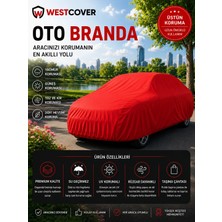 WestCover Honda Zr-V Suv Uyumlu (Yazlık-Kırmızı)  Oto Branda,nefes Alabilen,su Itici Özellikli ,araba Koruma Örtüsü