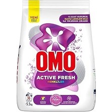 Hace Bazaar Omo Active Fresh Renkliler Toz Deterjanı 5.5 kg -Hcb