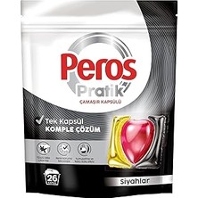Vintessy Peros Pratik Siyahlar 26'lı Çamaşır Kapsülü