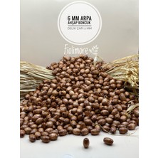 FioliMore 6 mm Taba Kahve Arpa Ahşap Boncuk (25 gr 90 Adet) Delik Çapı 2 mm Hobi Takı Tasarım Boncuğu