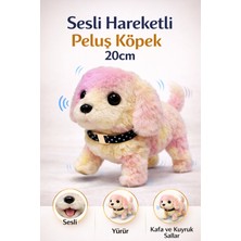 Empressco Sesli Hareketli Peluş Köpek, Yürüyen ve Sallanan Sevimli Oyuncak
