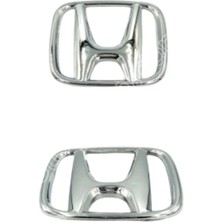Universal Honda Cıvıc Ön Panjur Arma Kırmızı 2012-2015 75700-TS4-T00-ITQ