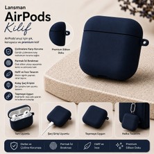 Jolita Airpods 2.nesil Uyumlu Lansman Premium Silikon Airpods Kılıfı – Darbe Korumalı
