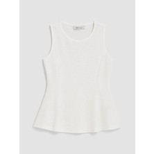 Lc Waikiki Yeni Sezon Bisiklet Yaka Peplum Bluz