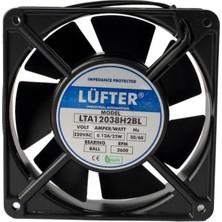 Lüfter 120X120X38 mm 220 V Rulmanlı Kuluçka Fanı