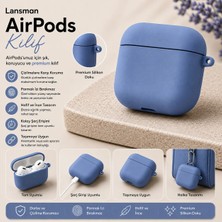 Jolita Airpods 1. Nesil Uyumlu Lansman Premium Silikon Airpods Kılıfı – Darbe Korumalı