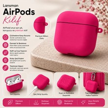 Jolita Airpods 4.nesil Uyumlu Lansman Premium Silikon Airpods Kılıfı – Darbe Korumalı