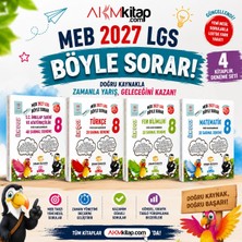 Akm Kitap Sinan Kuzucu 2027 8. Sınıf Türkçe Matematik Fen Bilimleri ve Inkılap Ilk Doz Deneme Seti 4 Kitap