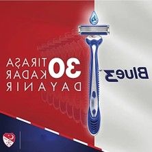 Bella Vista Konforlu Kullanım Için 3'lü Kullan At Tıraş Bıçağı Paketi