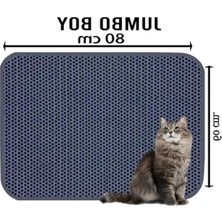Bella Vista Kedi Tuvaleti Önü Kokusuz Elekli Kedi Kumu Paspası - 2'li Set