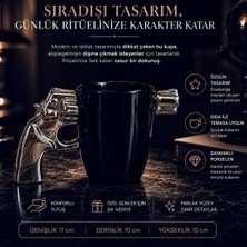 İki Yedi Konsept Revoltix Kupa Bardak Revolver Tabanca Maketi Dekoratif Altıpatlar Silah Porselen Bardak Hediyelik