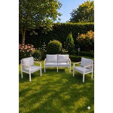Neokas  Bahçe Mobilyası, 1 + 1 + 2  Bahçe Takımı, Masasız, Kafe Koltuğu, Bekleme Alanı Koltuğu,