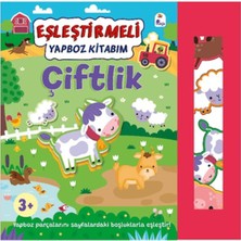 Lisinya Eşleştirmeli Yap-Boz Kitabım Çiftlik