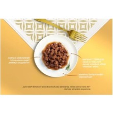 Bella Vista Parça Sığır Etli Yaş Kedi Maması, 85 gr Multipack (8 Al 6 Öde)