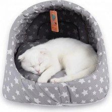 Bella Vista Kedi Kulağı Şeklinde Yıkanabilir Yatak - Konforlu Tasarım