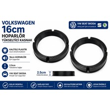 YSN Sounds Volkswagen Hoparlör Yükseltici Kasnak 16CM - Vw - Seat - Skoda  16 cm Hoparlör Kasnağı - 2 Adet