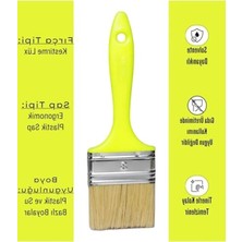 Bella Vista Yüksek Kaliteli Boya Fırçası, No: 3 (7.5 Cm) - Ergonomik Tasarım ve Uzun Ömür