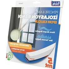 Bella Vista Epdm Kauçuk Pencere ve Kapı Izolasyon Bandı - 5mm x 15MM x 5mt