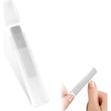 Bella Vista Nano Cam Tırnak Törpüsü - Yıkanabilir, Ince Taneli, Koruyucu Kılıflı
