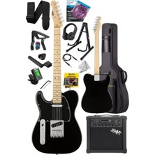 Bella Vista Tele Kasa Maple Klavye ile 25W Amfili Elektro Gitar