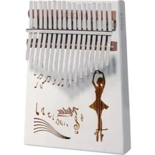 Bella Vista Gerçek Ağaç Kalimba - 17 Tuşlu Müzik Seti