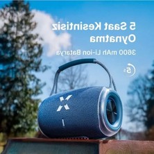 Bella Vista Taşınabilir Bluetooth Hoparlör Rgb Işıklarla Kablosuz Stereo Ses Deneyimi (Mavi)