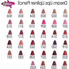 Bella Vista Dudak Kalemi - Dream Lips Lipliner NO:536