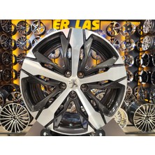 Peugeot 4 Adet Peugeot Orıjınal 7.5*18 5*108 ET49 65.1 Gun Mack Jant Revize Edilmiş (Takım)