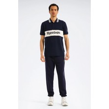 Reebok Lawn Club Polo Lacivert Erkek Kısa Kol T-Shirt